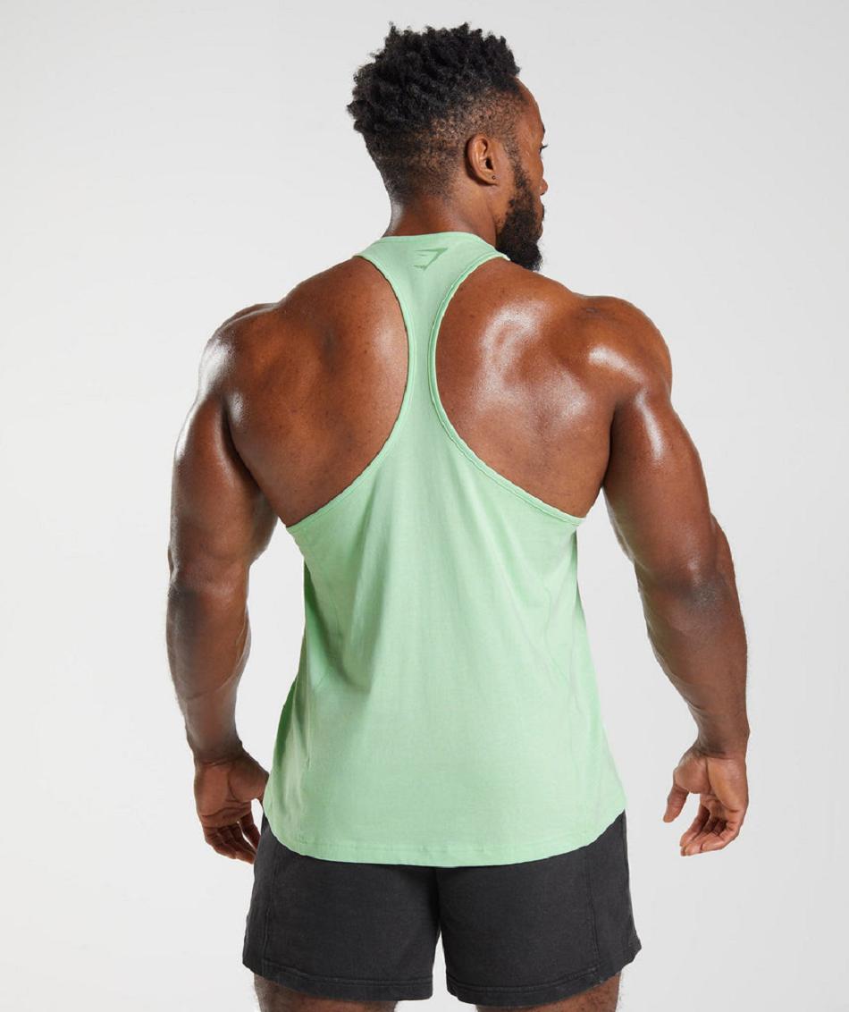 Stringers Gymshark Power Hombre Verde | CO 3548MQZ